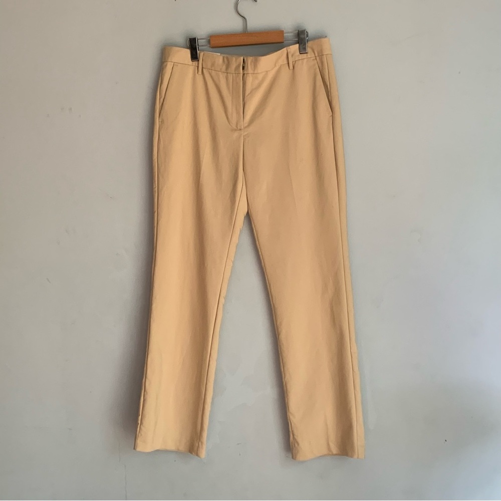 Cream Trouser Straight leg pants